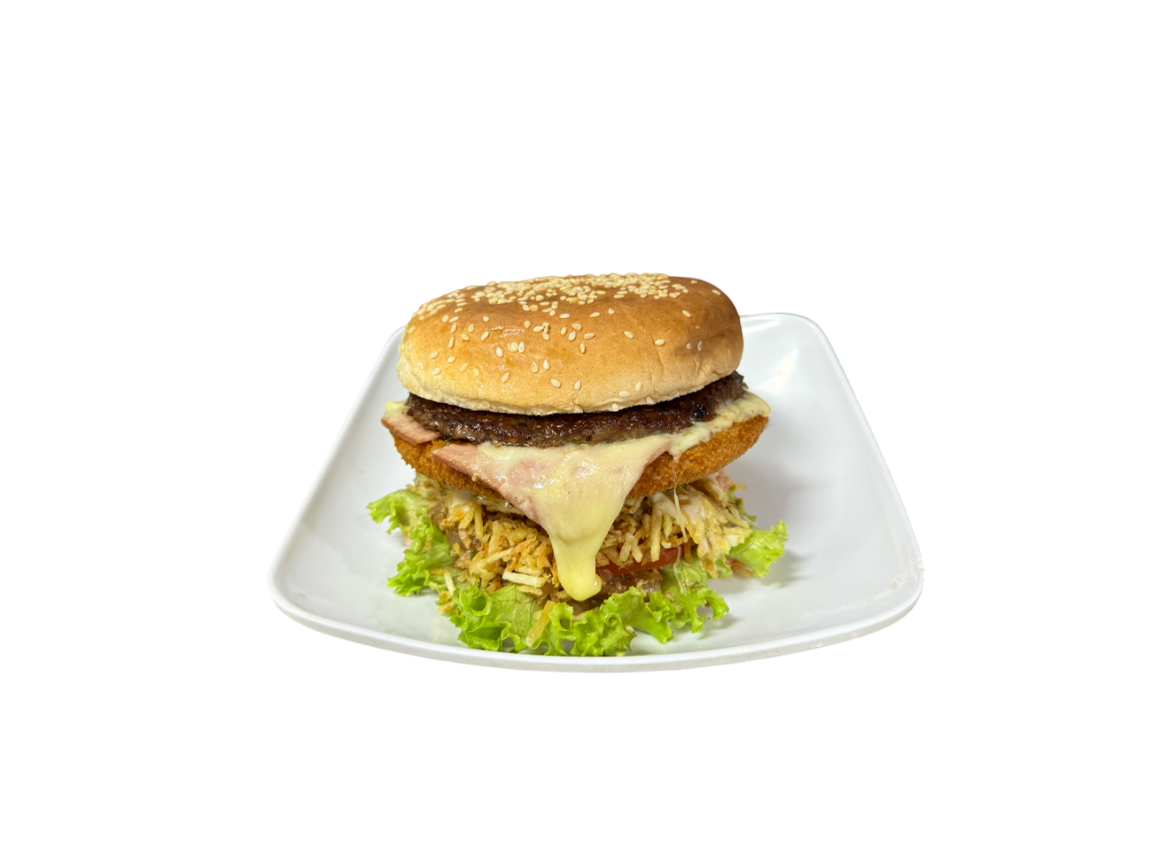 Hamburguesa Mixta